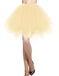Women 50s Short Vintage Tulle Petticoat Skirt Ballet Bubble Tutu