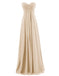 Dresstells Women's Elegant Sweetheart Neckline Floor Length Empire Waist Long Bridesmaid Dresses