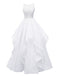 Women's Sexy Elegant Backless Beaded Prom Dress Long Wedding Dress Sleeveless Evening Gown