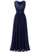 DRESSTELLS Women's Sequin Bridesmaid Dress, Maxi Formal Evening Gown, Swing Prom Dresses for Party/Wedding