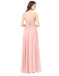 Dresstells Long Bridesmaid Dress Straps Evening Gown Ruched Prom Party Dress