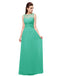 Dresstells Long Bridesmaid Dress IIIusion Evening Gown Ruched Prom Dress