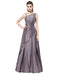 Dresstells Long Prom Dress Taffeta Evening Gown Beading Party Dress