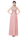 Dresstells Long Prom Dress Chiffon Evening Gown Beading Dress