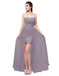 Dresstells Long Prom Dress lrregular Chiffion Bridesmaids Party Dress