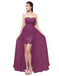 Dresstells Long Prom Dress lrregular Chiffion Bridesmaids Party Dress