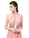 Dresstells Long Prom Dress Halter Cutout Back Evening Gown Beading Dress