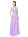 Dresstells Long Prom Dress Two Pieces Satin Evening Gown Beading Dress