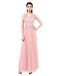 Dresstells Long Bridesmaid Dress Applique Evening Gown Prom Party Dress