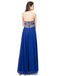 Dresstells V-Neck Halter Long Prom Party Dress Evening Gown with Beading